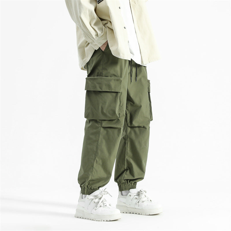 Fashion Men's Retro Multi-pocket Cargo Pants