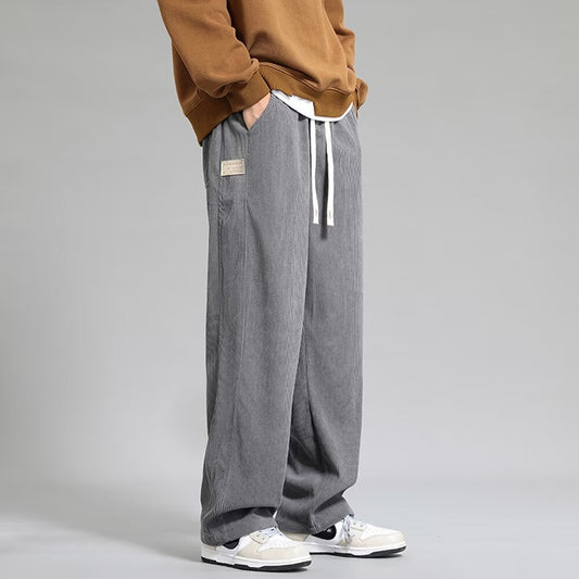 Wide-Leg Casual Pants