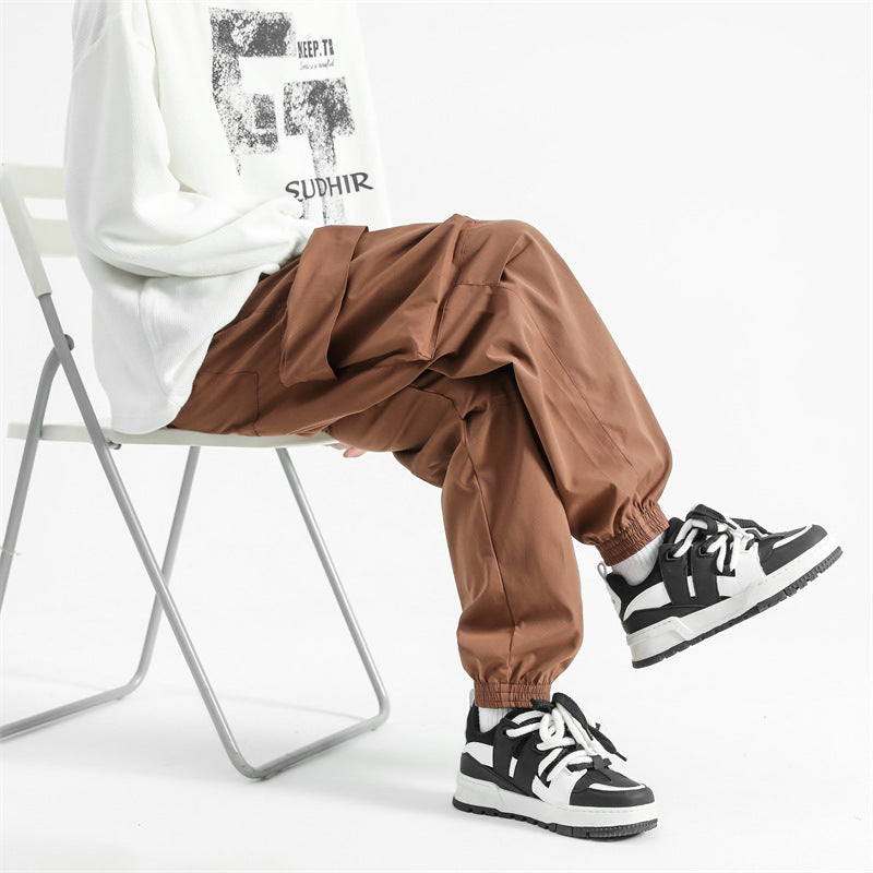 Fashion Men's Retro Multi-pocket Cargo Pants